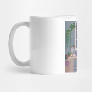 Cat and plant room Mug